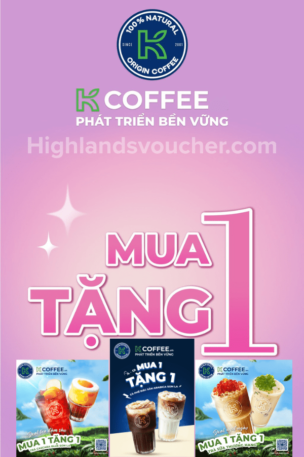 mã giảm giá k coffee