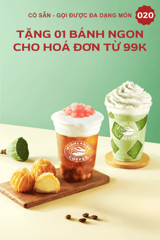 highland khuyến mãi