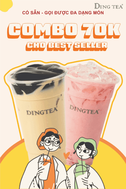 mã giảm giá ding tea